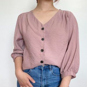 DUSTY ROSE BLOUSE